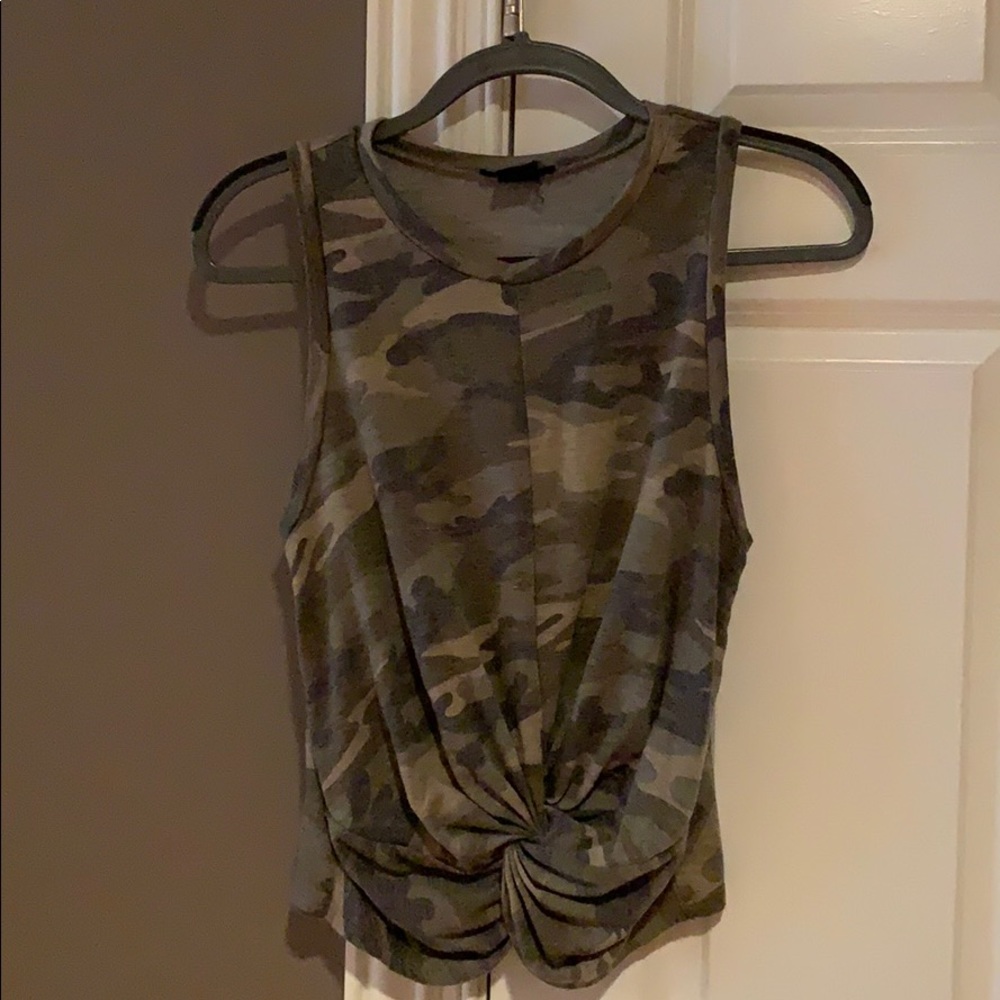 Bloomingdales (Aqua Brand) Camo Tank Top